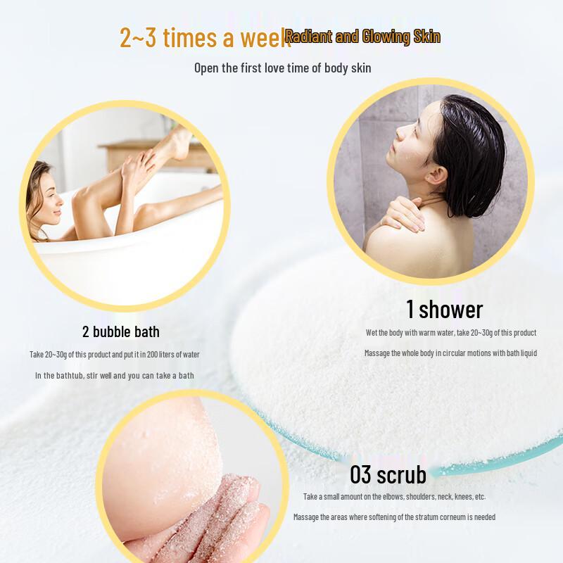 Bathclin Sali da Doccia Scrub Corpo Giapponese