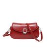 High-end fashion saddle bag women's new trend versatile messenger bag niche design casual women's bag
