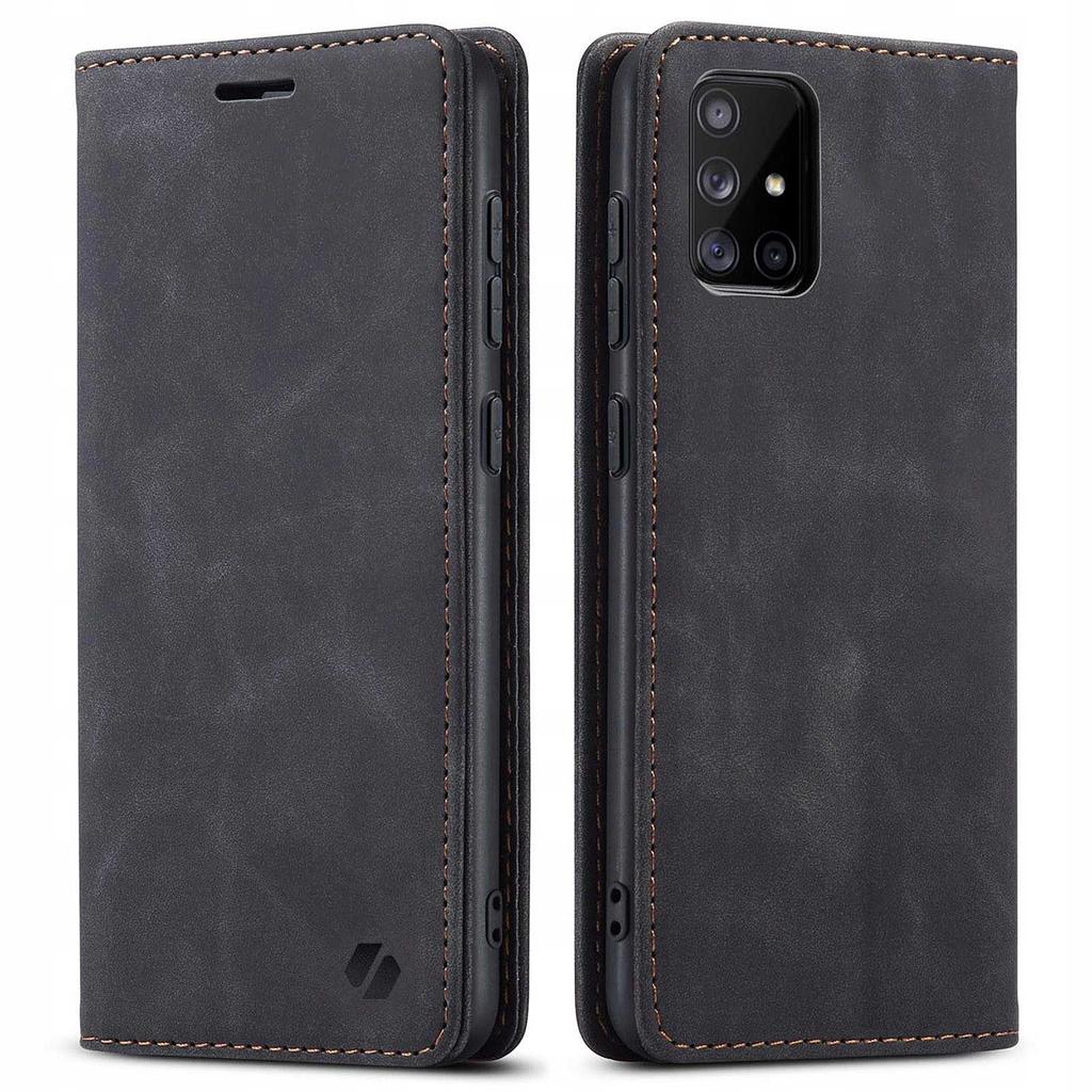 Sc Plånbok Galaxy A71 Svart