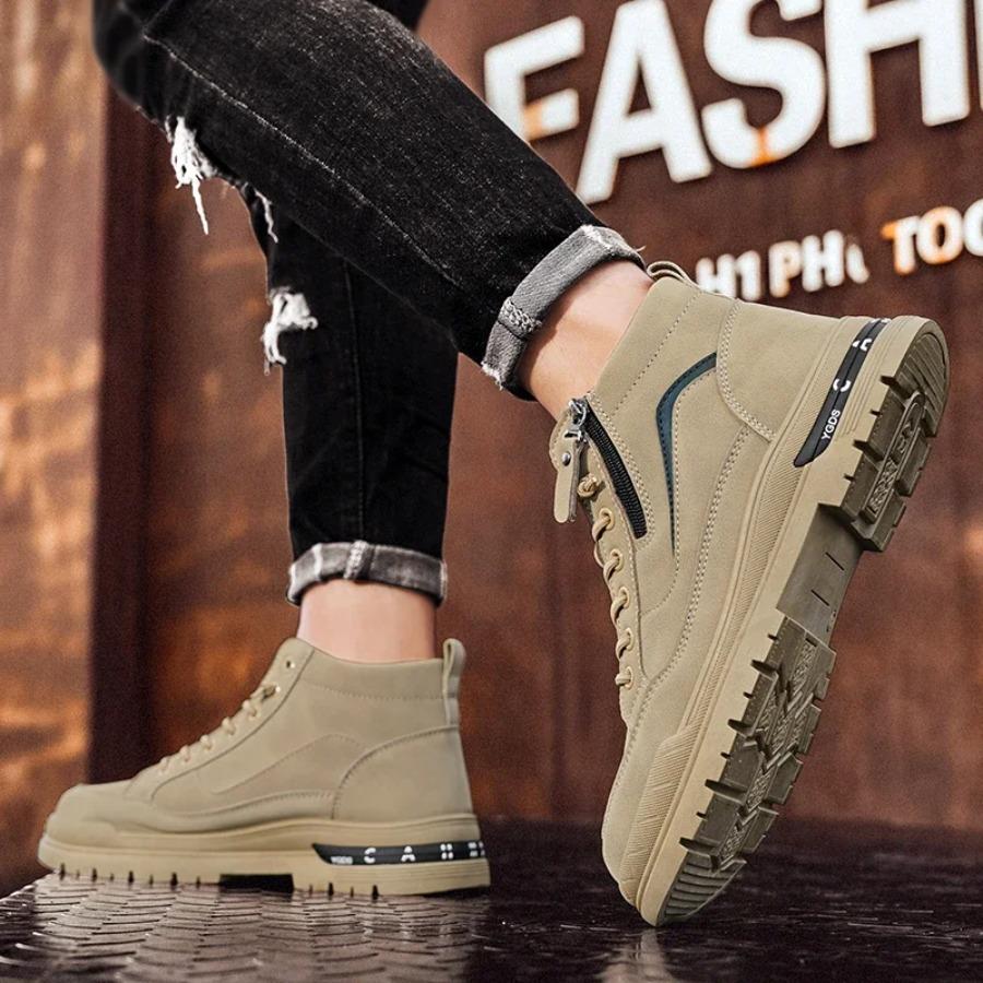 2025 Pánské boty Ležérní Zimní obuv Kožené Kotníkové Kovbojské Bojové Taktické Chelsea Turistické Outdoorové Tenisky Designérské Luxusní Tenis