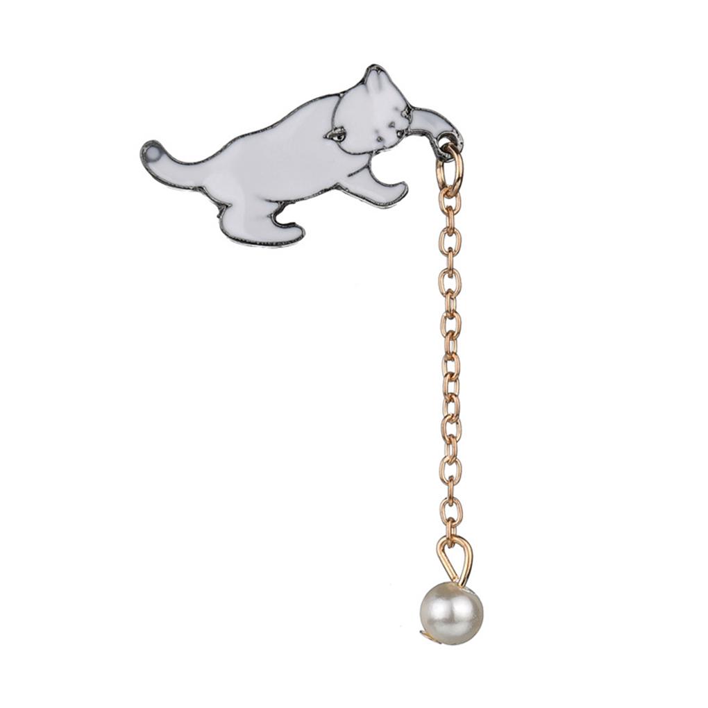 

Мода Мультяшный Кот Откидной Лацкан Значок Милый Животный Эмалевые Броши Костюм Шарф Нагрудные Значки Женские Девушки Ювелирные Изделия