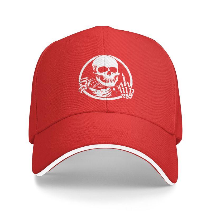 Custom Skull Baseball Cap for Men Women Personalized Adjustable Adult Skeleton Dad Hat Spring