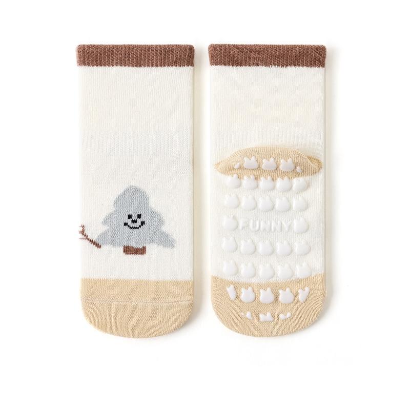 Baby Socks Cartoon Toddler Anti Slip Cotton Floor Socks for Girls Newborn Boys Cute Anti Slip Accessories Four Spring Autumn