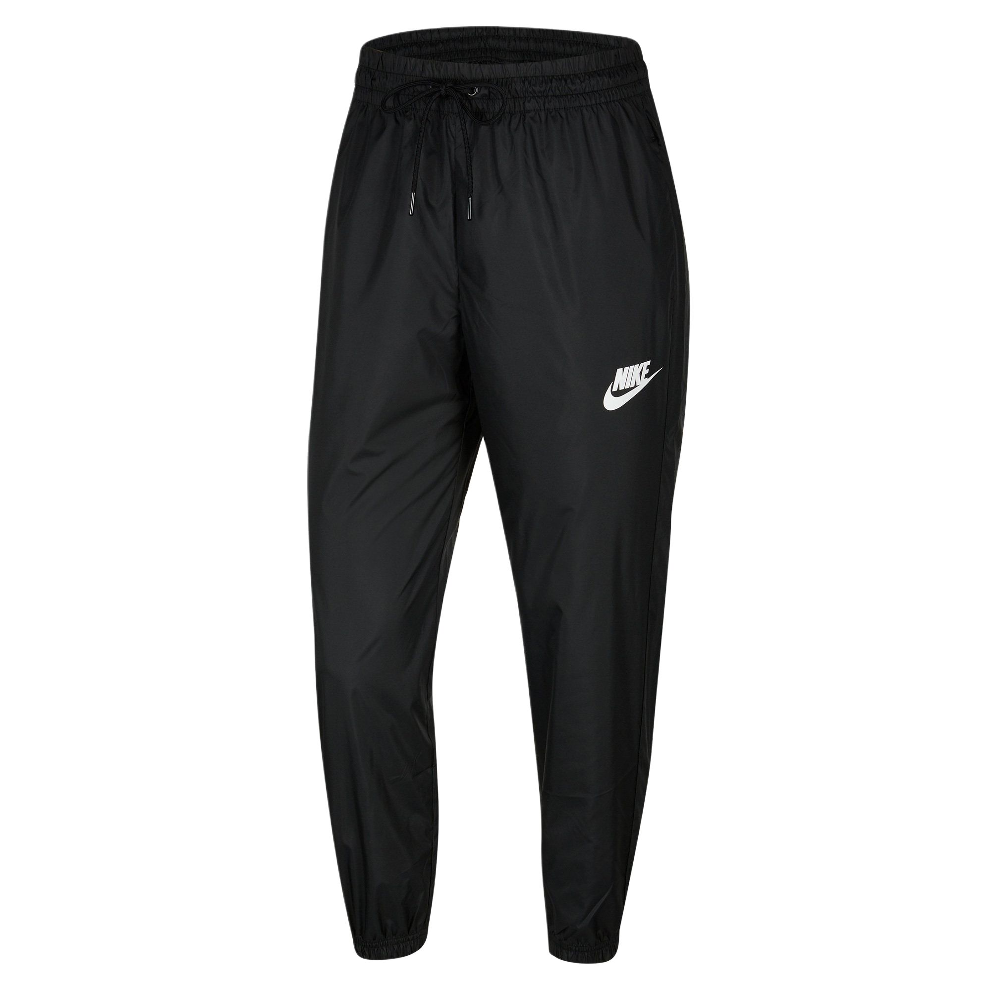 Nike Sportswear Woven Casual Lightweight Drawstring Cuffed Knit Joggers Women bottoms CT6032-010 M