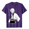 Classic Photo Sanemi Demon Anime Premium Cotton Boy Top T-Shirts Japan Style Tops T Shirt Funny Normal