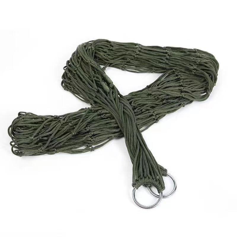 OEING Outdoor Indoor Nylon Mesh Hammock