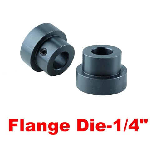 KASTFORCE KF5020 Bead Roller Flange Die Set, Compatible with 22mm Shafts, Set of 6 (3 Types), for Thin Metal Machining, Heat-Treated Tool Steel
