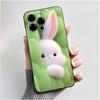 Phone Cases For Doogee Note 58 Note58 Pro Case Luxury Cute Love Rabbit Cartoon Funny Cover Black Soft Silicone Protective Casing