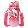 Hello Kitty 550ml Insulated Travel Mug With Straw Lock For Kids And Students