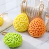 Bath Ball Fluffy Breathable Bath Sponge with Circular Acupoint Massage Design 360 Degree Pore Soothing Soft Exfoliating Towel