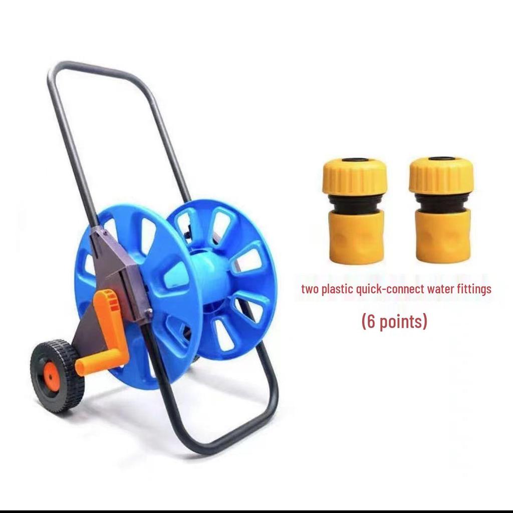 Garden Hose Storage Rack & Reel – Car Wash & Household Tool