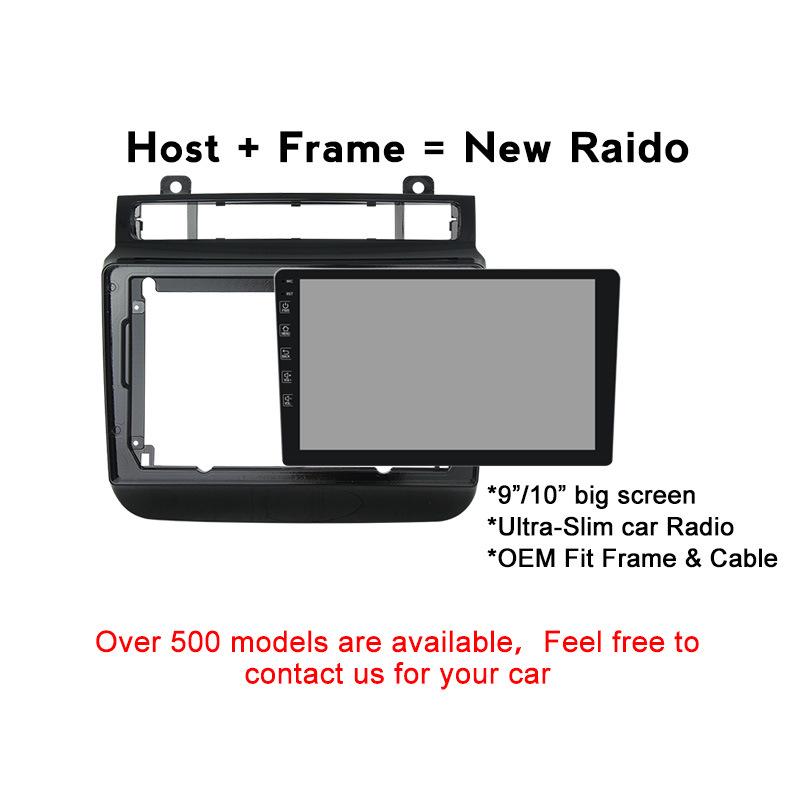 Android Navigation Frame Wiring for Volkswagen Touareg 11-17.
