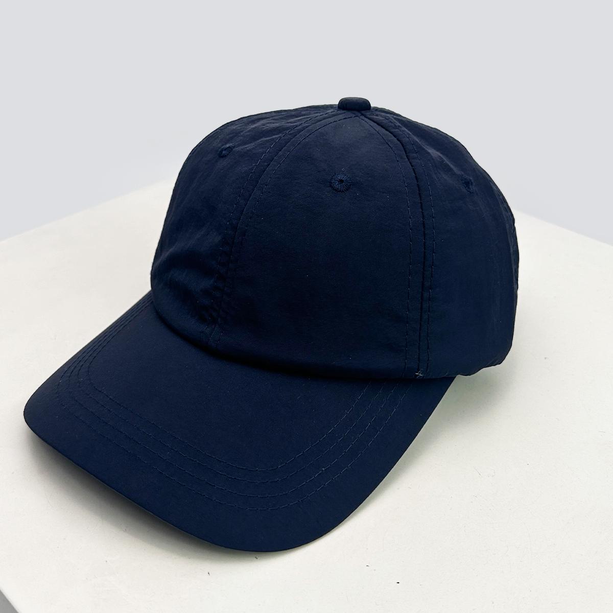 

New Unisex Solid Quick Drying Sports Baseball Hats Breathable Outdoor Sunshade Simple Peaked Caps Versatile Fashion Street Ins 52-60cm