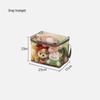 Cute Waterproof Storage Bag for Toys & Books - Large Capacity, Transparent & Durable