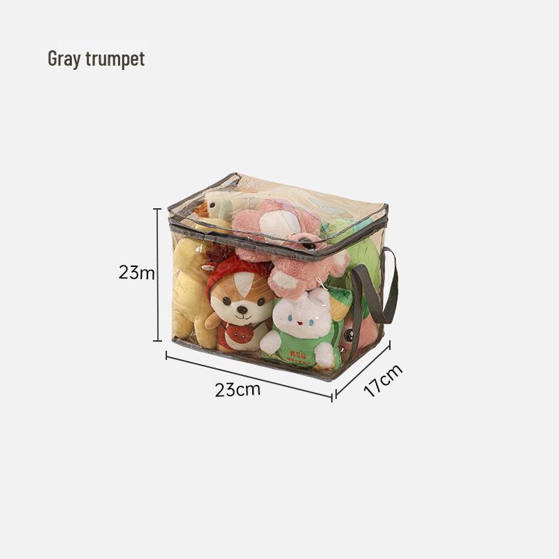 

Милый водонепроницаемый мешок для хранения игрушек и книг - Большая вместимость, прозрачный и прочный