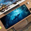 Deep Sea Whale Shark Large Gaming Mouse Pad Non Slip Rubber Base Extended Mouse Mat For Pc Laptop Gaming Office Desk Setup
