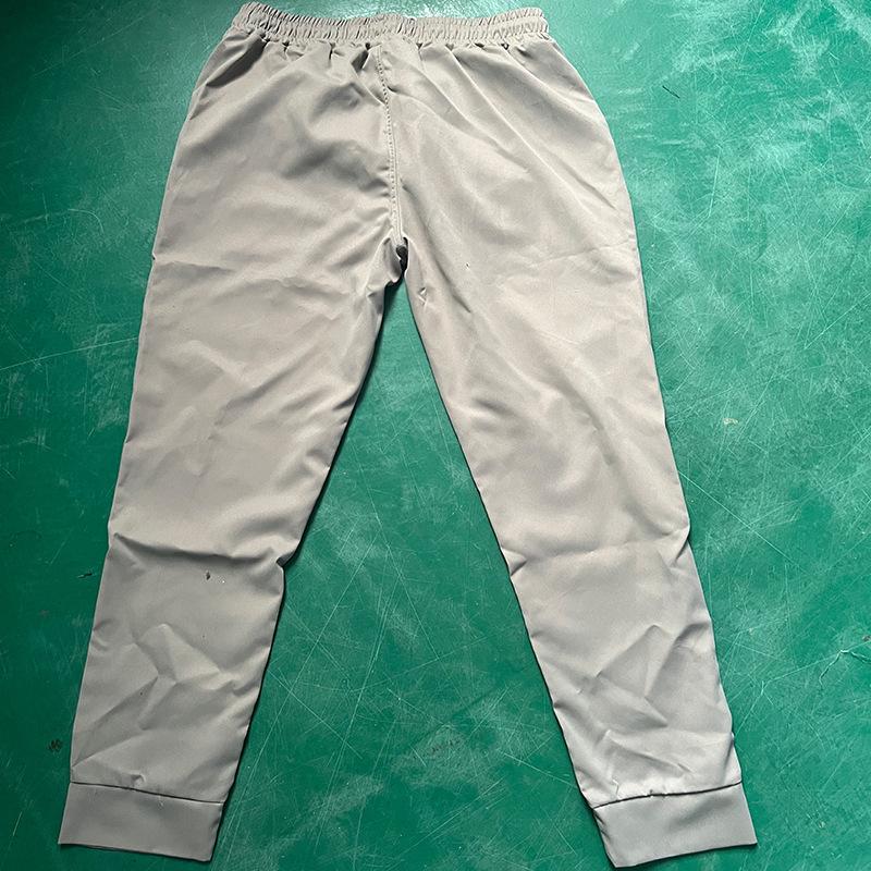 Spring and Summer Men's Classic Drawstring Woven Casual Sports Pants Loose and Comfortable Fashion Drawstring Pants