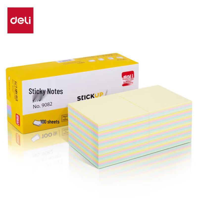 Deli 9082 Square Sticky Notes