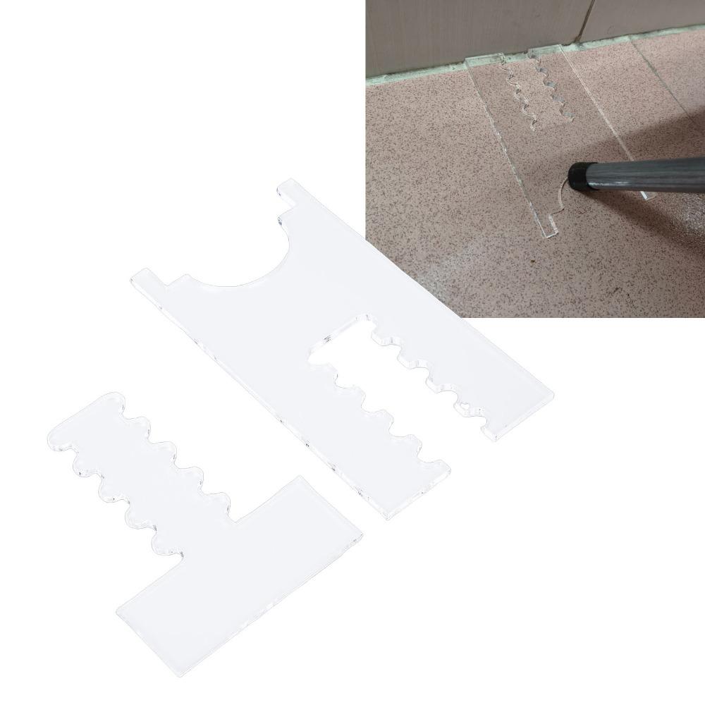 2 Pack Transparent Furniture Wall Protector 10x17cm Adjustable Couch Spacer For Sofa