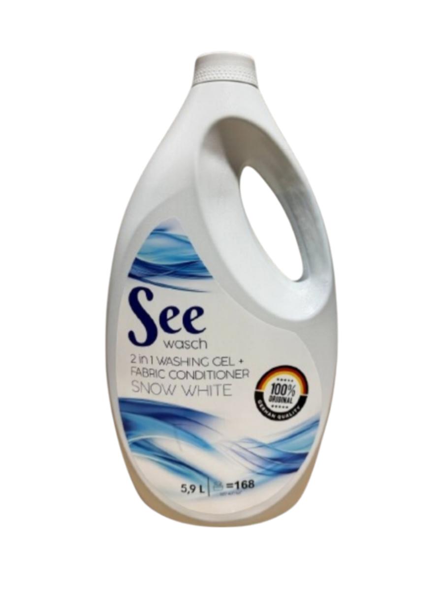 

5,9 л гелю для прання SEE Washing White 5,9 L
