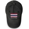 Flag of Thailand Print Adjustable Sun Hat, Patriotic Mesh Hat Fit Cozy Summer Cotton Snapback Baseball Hat