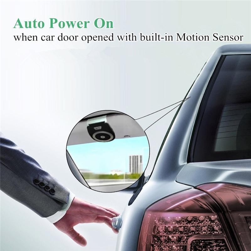 4 Languages  Bluetooth Speakerphone Wireless Portable Speaker Car Motion AUTO ON HD