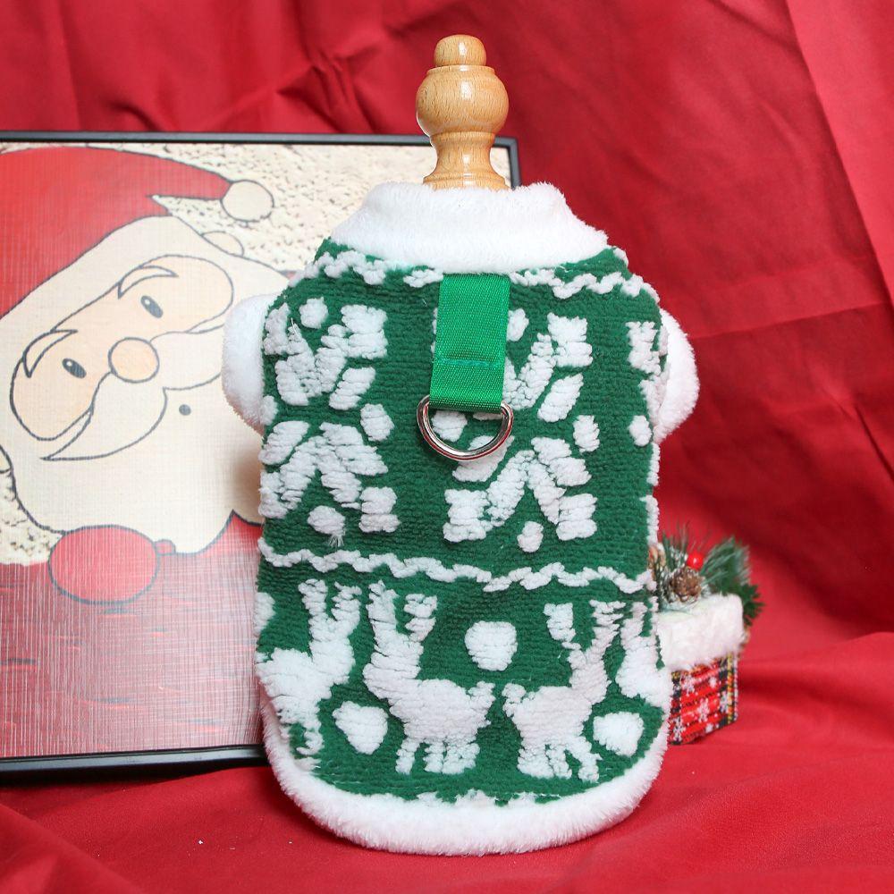 

Плюшевое рождественское пальто для питомцев на осень и зиму, пуловер для кошек, свитер с капюшоном из плюша с пряжкой-шнурком, плюшевый мишка, маленькая собака XXL