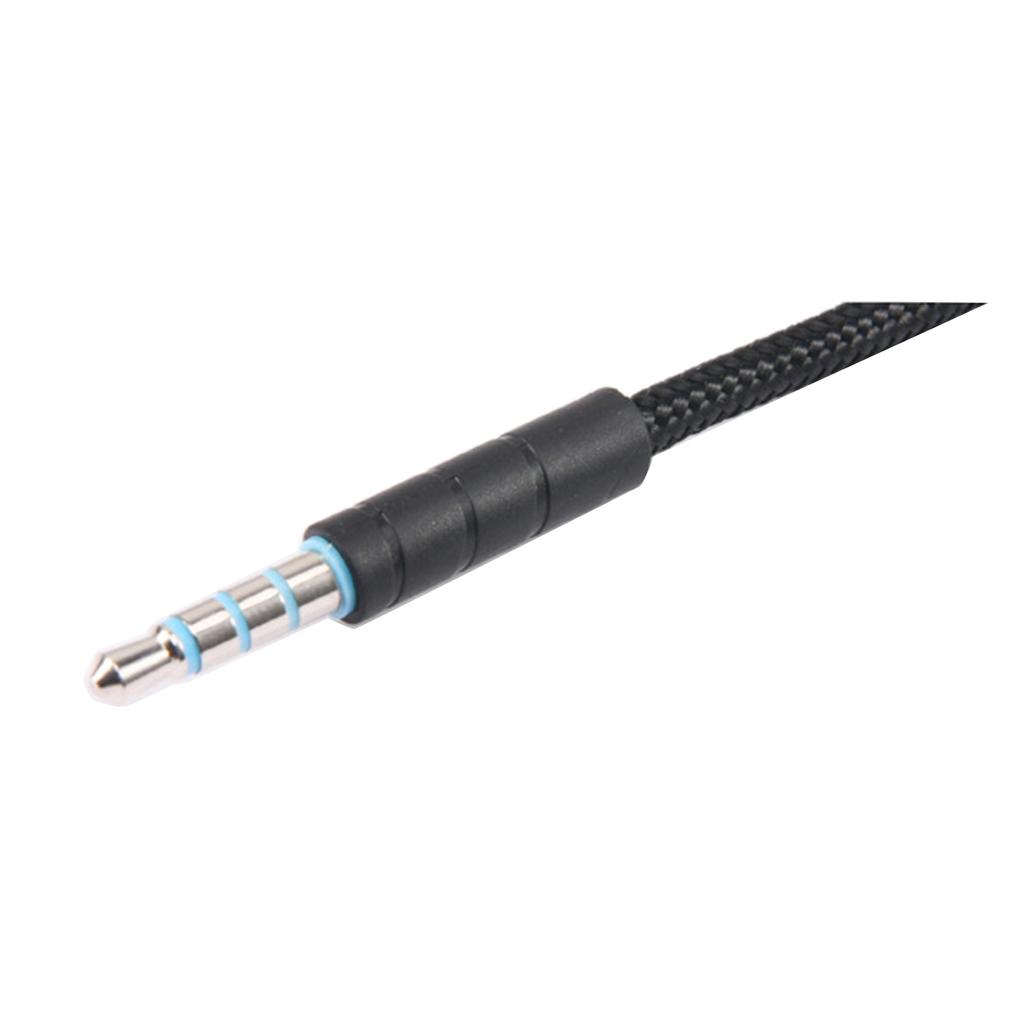 High-Quality 3.5mm Audio Braided Cable for G633 G635 Headset Cable Music Cord Professional Headphone Replacements Cable