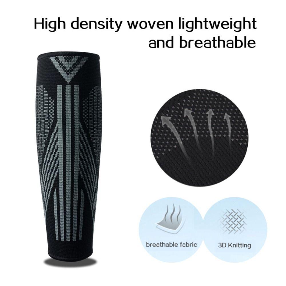 Footless Calf Compression Sleeves Breathable Leg Sleeve Brace Compression Socks Men Women