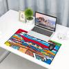 Crayon Shin Baskılı Mouse Pad, Kaymaz Masaüstü klavye Matı, PC Dizüstü Oyun Çalışma Günlük Kullanım için, Havalı Festival Sürpriz Hediye