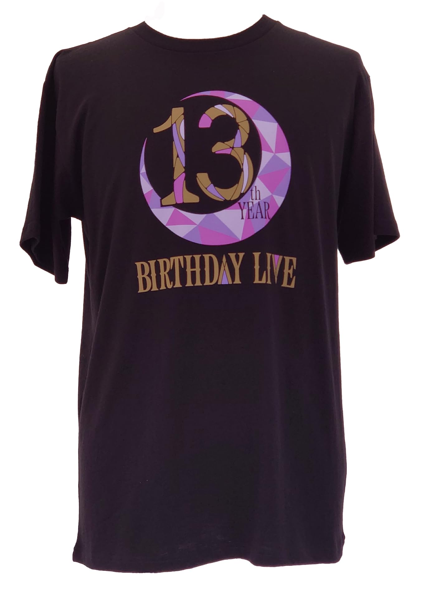 

[Nogizaka46] T-shirt 13th YEAR BIRTHDAY (JP, Alphabet, L, Black)