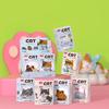 Non-Toxic Cartoon Cute Pet Cat Dog Building Blocks Microparticle Husky Assembly Toy Educational Decoration Gift For Children
