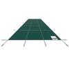 Pool Safety Cover Fits 20x40ft Rectangle Inground Pools, Safety Pool Cover with Drainage Holes, Mesh Solid Pool Cover for Swimming Pool, Winter Safety