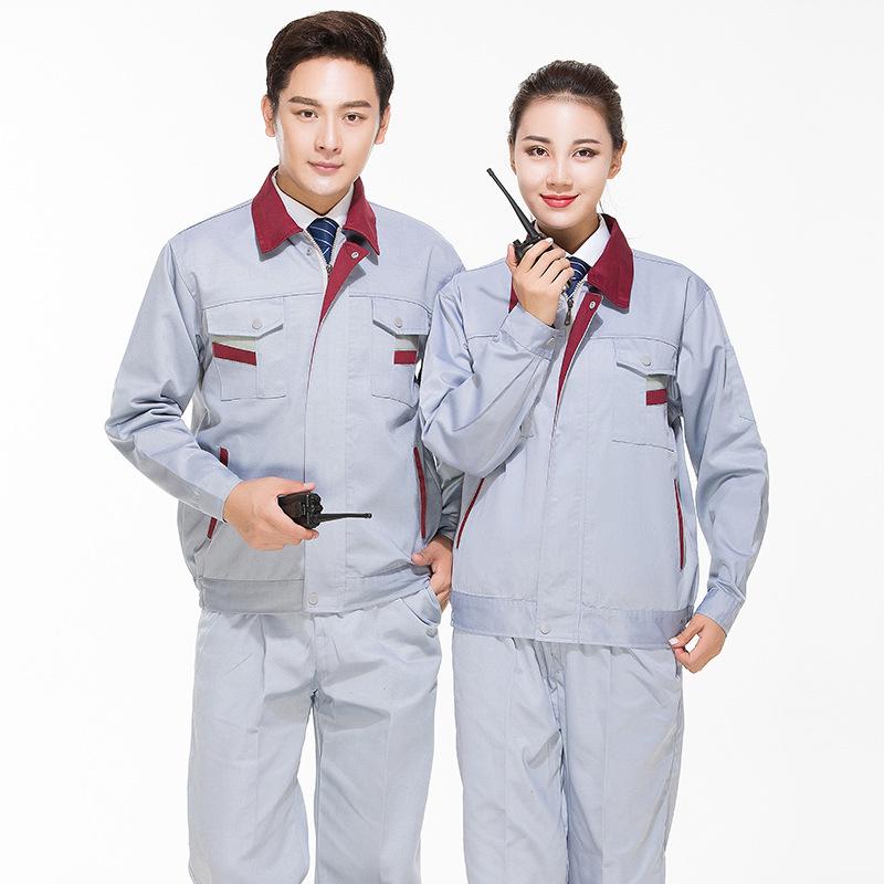 Men's Reflective Workwear Set for Workshop, Construction, Auto Repair, Welding - Spring/Autumn Labor Protection Clothing