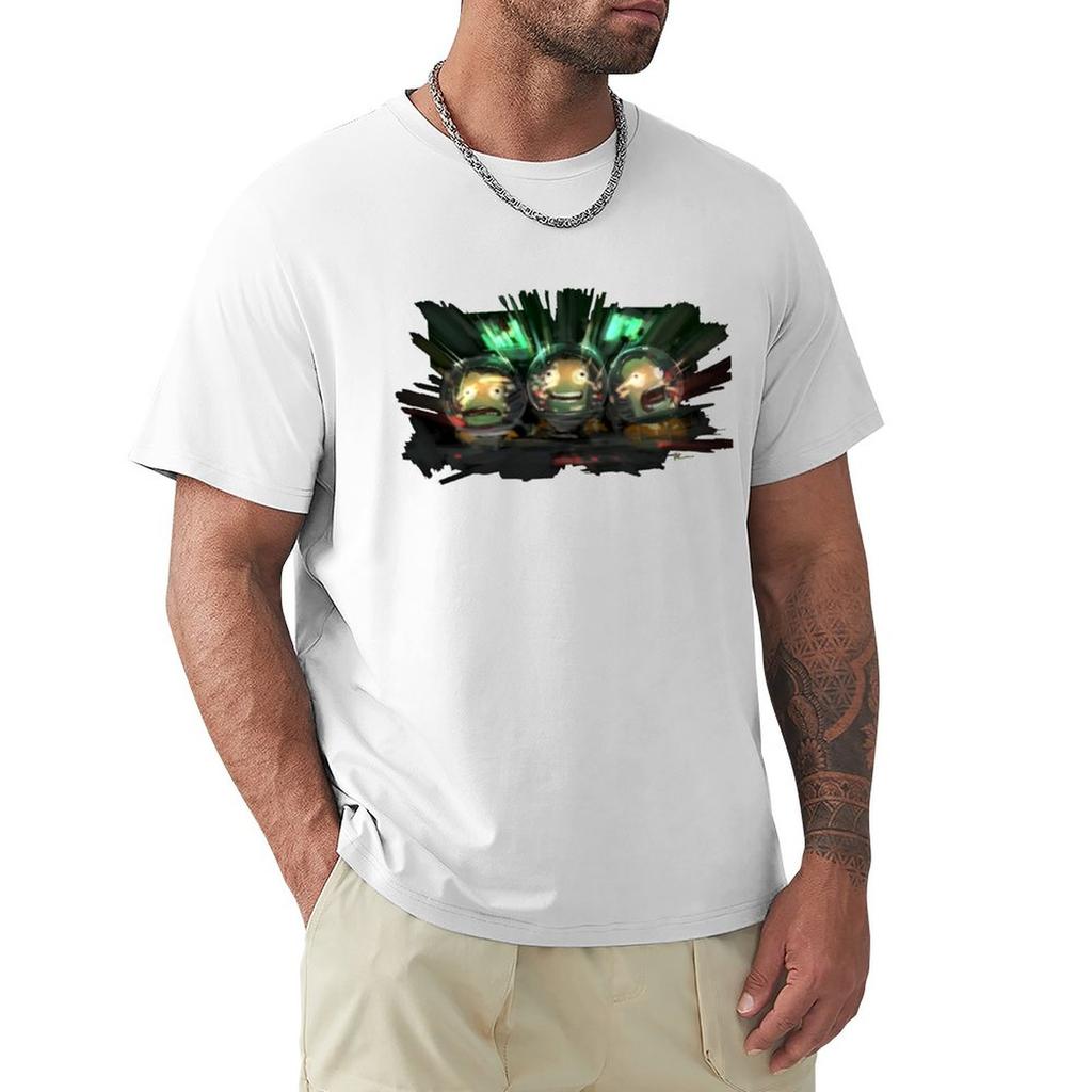 Humor T Shirt Cotton Kerbal Space Program Art TShirt Black T Shirts Anime Clothes Humor T Shirt Shirt Anime Unisex T Shirt