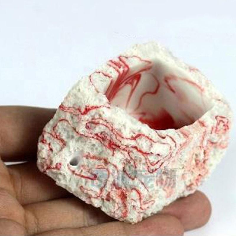 1X miniaturní miska na vodu ve stylu rocku Jídlo Miska Terárium Dekor Pavouci Hmyz Plaz