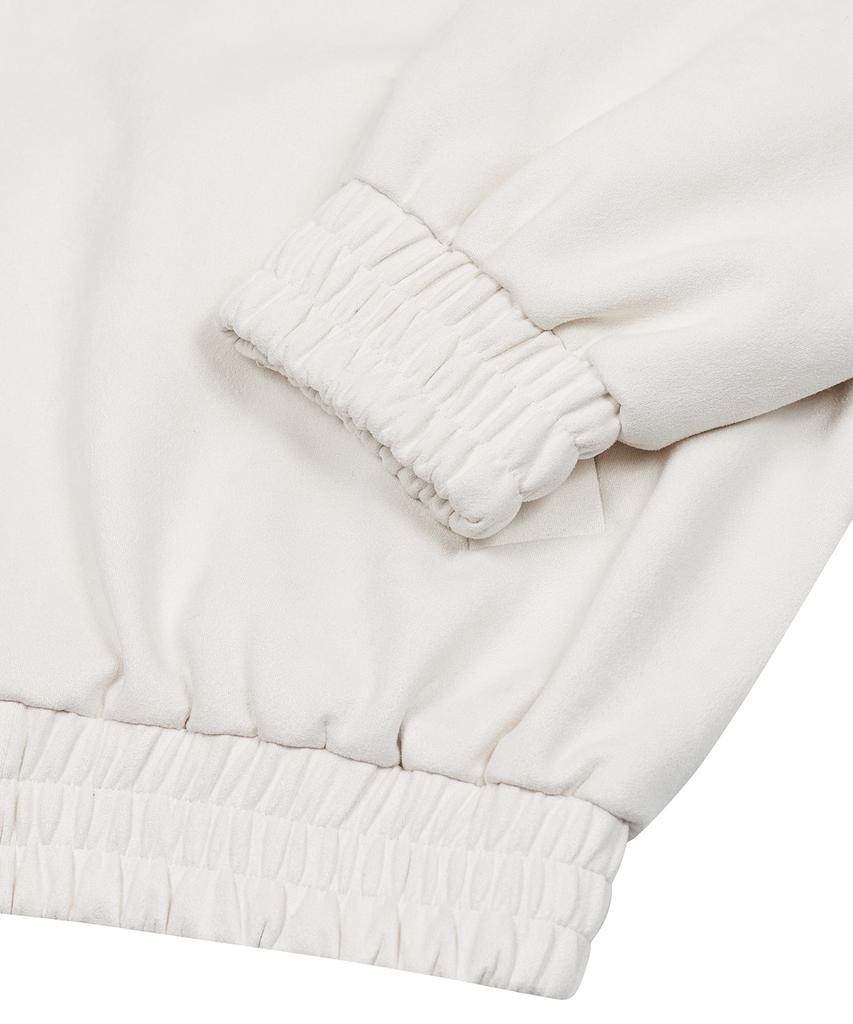 Standarderror 87-Stan009 [Renewal] Standard Blouson Suede Jacket Ivory (A Type)