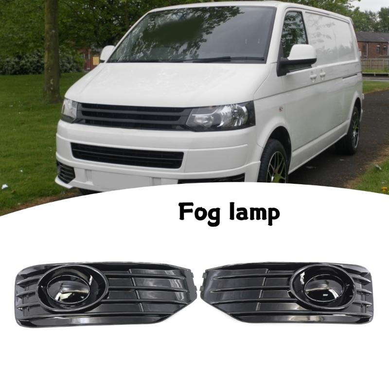 Front Bumper Fog Lamp Case Trim For T5.1 2010-2015 Foglight Replacement Easy Installation