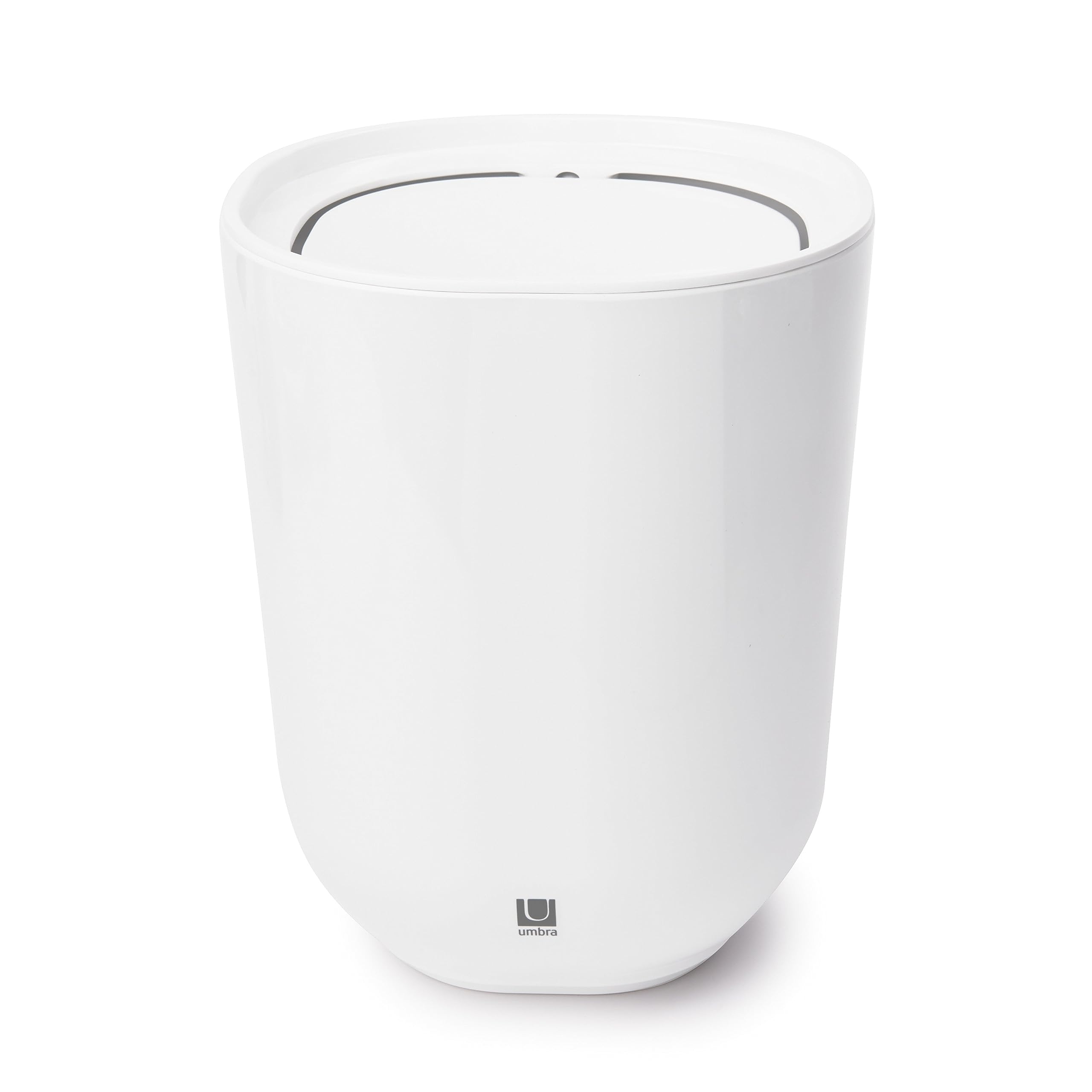 

umbra Swing Trash Can with Lid Trash Can STEP WASTE CAN WITH LID Stylish Simple Interior Dust Box White 7.3L белый