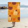 Cartoon Animal Patterns Beach Towel Colorful Bath Towels For Girl Microfiber Quick Dry Sand Free Beach Yoga Spa Gym Pool
