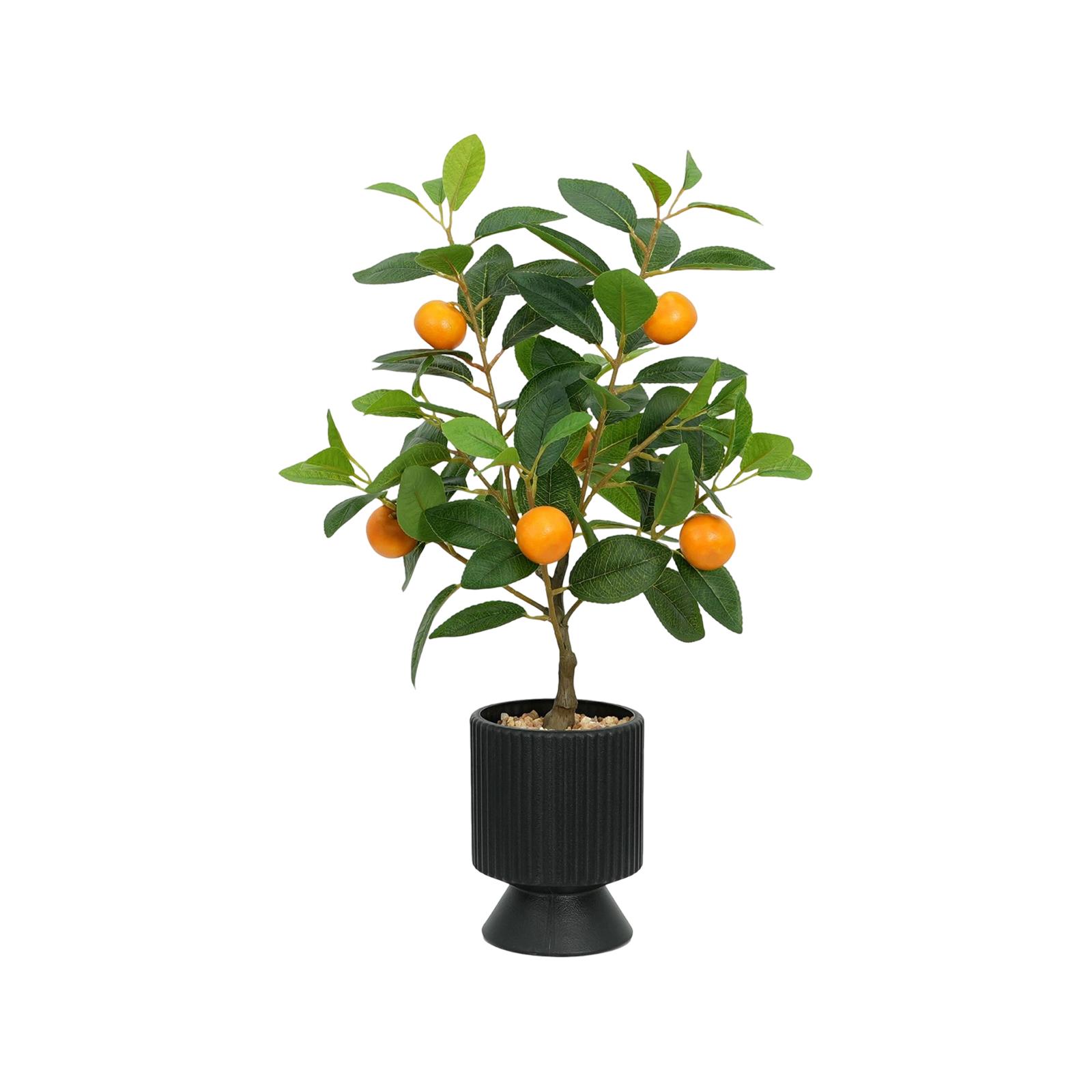 

Штучне помаранчеве дерево 60 см для прикраси вікна у вітальні One Size