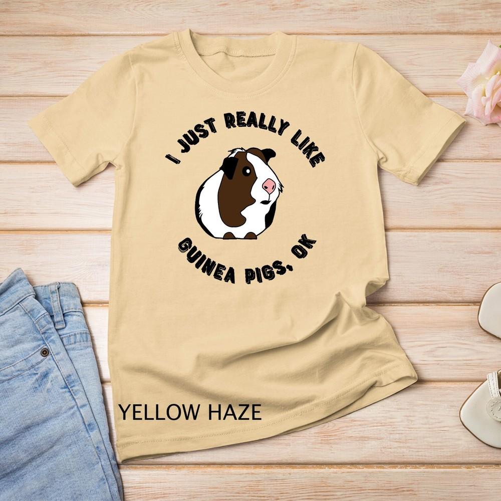 

Cute and Funny I Just Really Like Guinea Pigs Ok TShirt Unisex T-shirt L