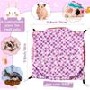 Rabbit Hammock Warm Sleeper 3-Layer Bed Cage Accessories for Mice Chipmunk
