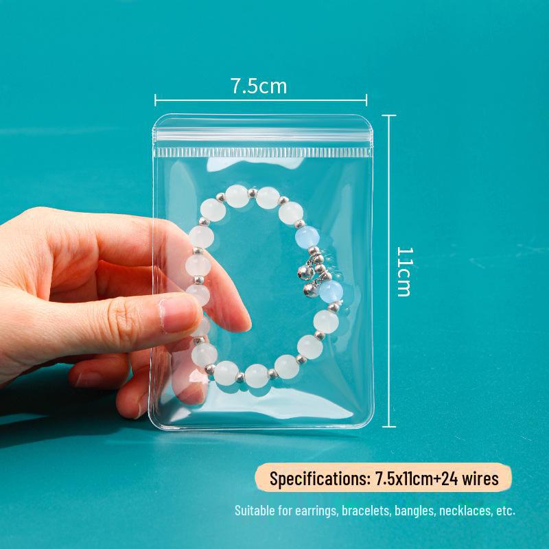 High-Transparency Anti-Oxidation Jewelry Ziplock Bag