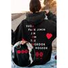 2026 Venda Quente BTS Army Arirang Moletom Masculino Feminino Hip Hop Streetwear Moletom Oversized Solto Confortável e Versátil