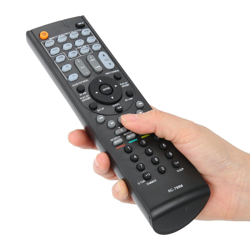 Premium ABS Remote Control Replacement  Part Fit for Onkyo RC799M