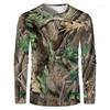 Camouflage Jagd Kinder T-Shirt Jungen T-Shirts Wald Druck Outdoor Kleidung für Kinder Enges T-Shirt Sommerkleidung