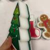 Festive Holiday Christmas Cleaning Sponges Kitchen & Bathroom Cleaning - Christmas Tree, Gingerbread for Man,Snowflake,Stocking