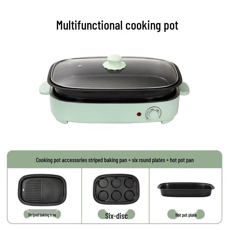 Wutuo Multifunctional Smokeless Electric Grill & Baking Pan
