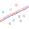 70pcs Glass Seed Beads Charm Frosted Mineral Abacus Czech Spacer Beads For Jewelry Making Accessories